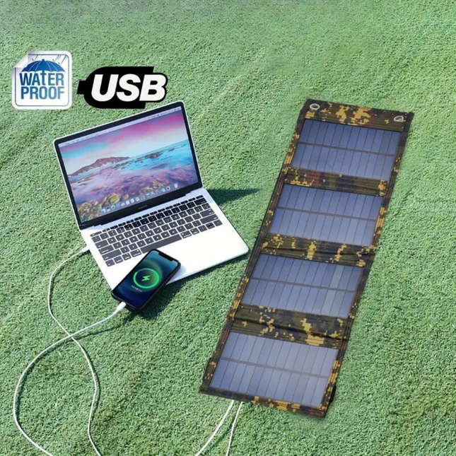 SolarCharge™ Powerbank | Altijd stroom, zelfs zonder stopcontact