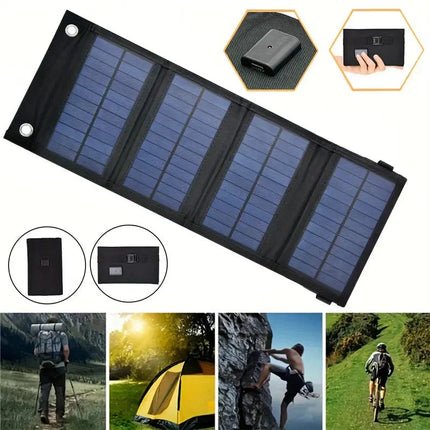 SolarCharge™ Powerbank | Altijd stroom, zelfs zonder stopcontact
