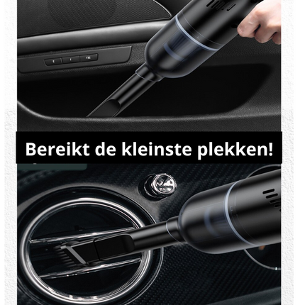 CleanGo™ Draagbare Stofzuiger voor Auto en Huis | Snel en krachtig schoonmaken, overal