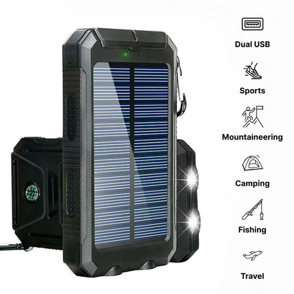 SolarCharge™ Zonne-energiebank | Altijd stroom tijdens elk avontuur