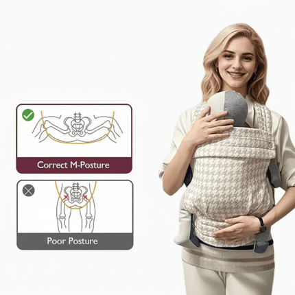 BabyCarry™ Draagzak | Comfortabel en Veilig voor Baby en Ouders
