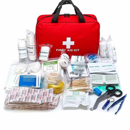 SafeAid™ EHBO-doos Groot | Compleet voorbereid op elke noodsituatie, thuis en onderweg