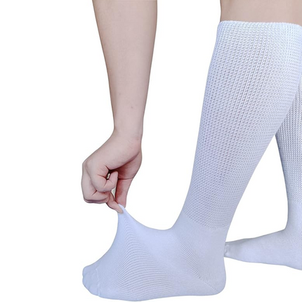 ComfortWide™ Extra Brede Sokken | Drukvrij comfort en optimale ondersteuning voor gevoelige voeten