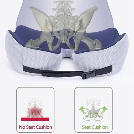 ComfortCore™ Zitkussen | Ergonomische ondersteuning voor comfortabel zitten, thuis en onderweg