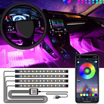 GlowDrive™ Auto Sfeerverlichting | Geef je auto direct een luxe uitstraling