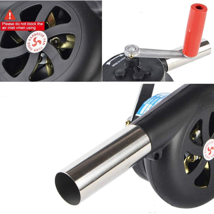 FireBoost™ BBQ Air Blower | Sneller aansteken, beter grillen en altijd de juiste hitte