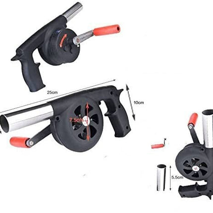 FireBoost™ BBQ Air Blower | Sneller aansteken, beter grillen en altijd de juiste hitte