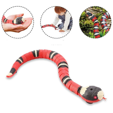 SnakePlay™ Interactief Kattenspeeltje | Realistische slang die jouw kat blijft uitdagen