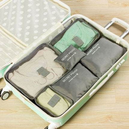PackEase™ Reis Organizer Set | Slim jouw koffer of handbagage inpakken zonder stress en ruimteverlies
