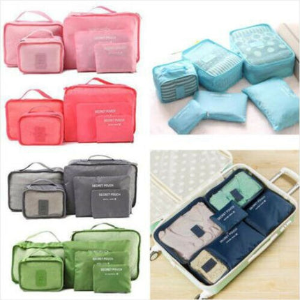 PackEase™ Reis Organizer Set | Slim jouw koffer of handbagage inpakken zonder stress en ruimteverlies