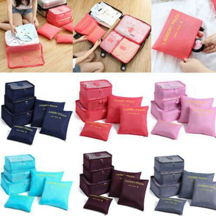 PackEase™ Reis Organizer Set | Slim jouw koffer of handbagage inpakken zonder stress en ruimteverlies