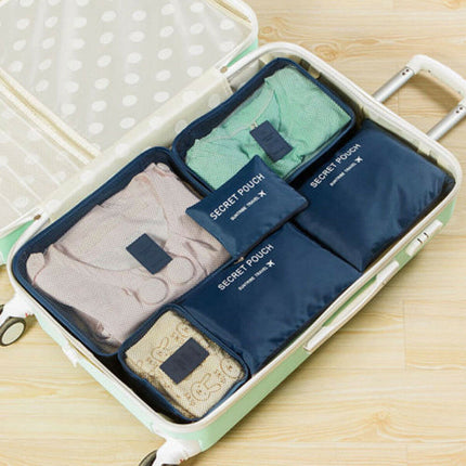 PackEase™ Reis Organizer Set | Slim jouw koffer of handbagage inpakken zonder stress en ruimteverlies