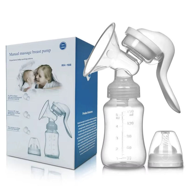 EasyFlow™ Handmatige Borstkolf | Eenvoudig, stil en comfortabel kolven zonder gedoe