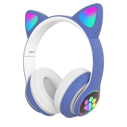 KittyBeats™ LED Kattenhoofdtelefoon | Speels design met draadloos luistercomfort