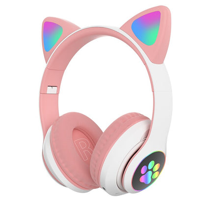 KittyBeats™ LED Kattenhoofdtelefoon | Speels design met draadloos luistercomfort