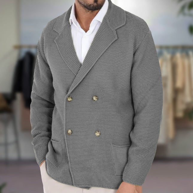 StyleShield™ Heren Blazer Vest met Dubbele Rij Knopen | Comfortabel, stijlvol en veelzijdig voor elke gelegenheid&nbsp;