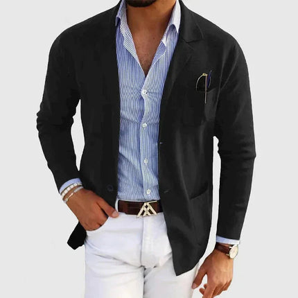 ClassicFit™ Heren Blazer met Reverskraag | Tijdloze elegantie voor elke gelegenheid
