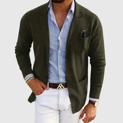 ClassicFit™ Heren Blazer met Reverskraag | Tijdloze elegantie voor elke gelegenheid
