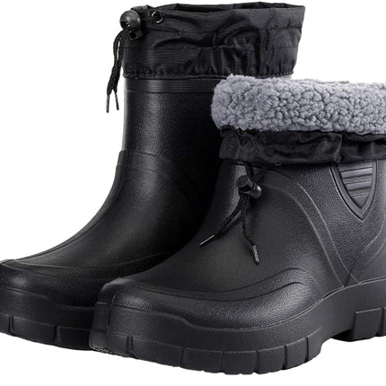 RainTex™ Heren Thermische Regenlaarzen | Warmte, comfort en stijl voor koude dagen