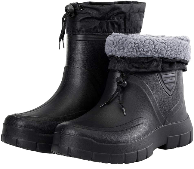 RainTex™ Heren Thermische Regenlaarzen | Warmte, comfort en stijl voor koude dagen