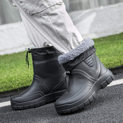 RainTex™ Heren Thermische Regenlaarzen | Warmte, comfort en stijl voor koude dagen