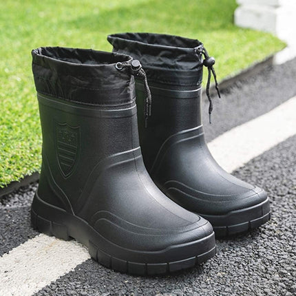 RainTex™ Heren Thermische Regenlaarzen | Warmte, comfort en stijl voor koude dagen