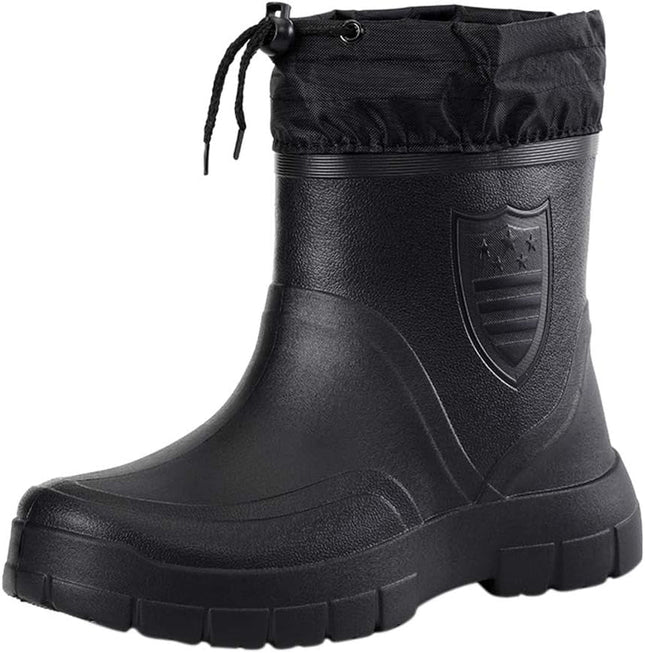 RainTex™ Heren Thermische Regenlaarzen | Warmte, comfort en stijl voor koude dagen