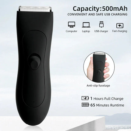 TrimPro™ Heren Bodytrimmer | Comfortabel, veilig en veelzijdig trimmen