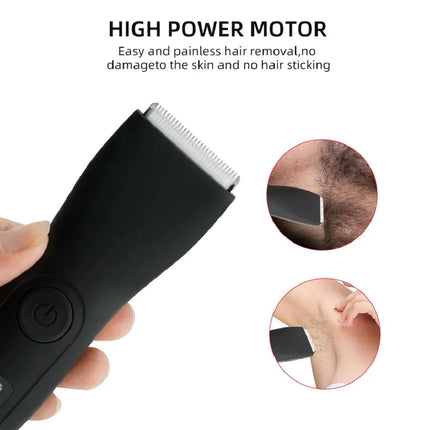 TrimPro™ Heren Bodytrimmer | Comfortabel, veilig en veelzijdig trimmen