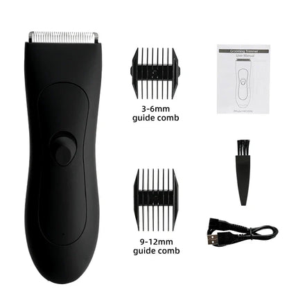 TrimPro™ Heren Bodytrimmer | Comfortabel, veilig en veelzijdig trimmen