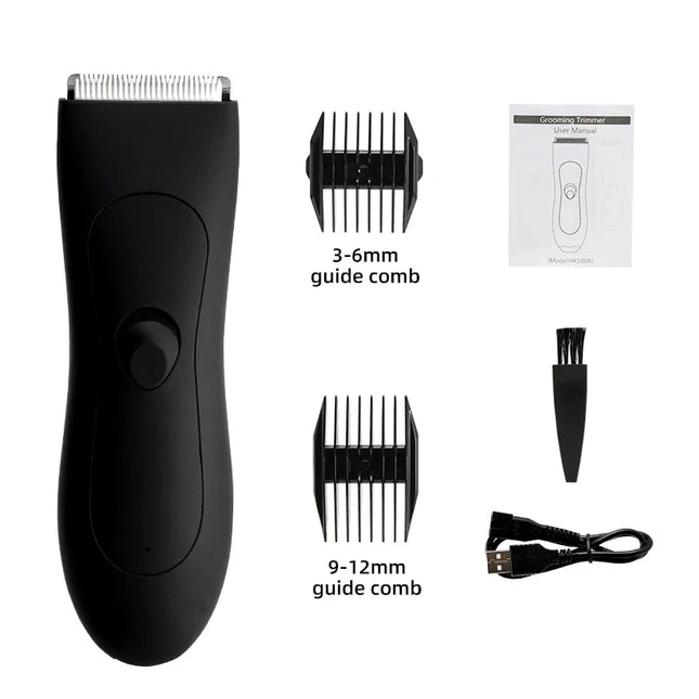 TrimPro™ Heren Bodytrimmer | Comfortabel, veilig en veelzijdig trimmen