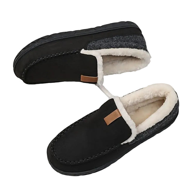 WoolComfort™ Heren Loafers | Warme en stijlvolle schoenen voor koude dagen