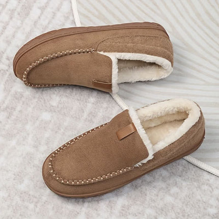 WoolComfort™ Heren Loafers | Warme en stijlvolle schoenen voor koude dagen