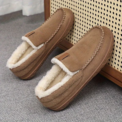 WoolComfort™ Heren Loafers | Warme en stijlvolle schoenen voor koude dagen