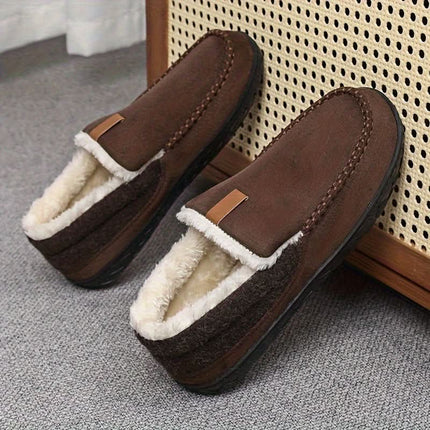 WoolComfort™ Heren Loafers | Warme en stijlvolle schoenen voor koude dagen