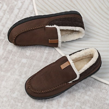 WoolComfort™ Heren Loafers | Warme en stijlvolle schoenen voor koude dagen