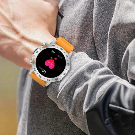 TitanX CombatFit S45™ Heren Smartwatch | Robuust, stijlvol en met Hartslagmonitor