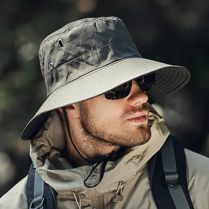 Bram™ Heren Vissershoed met Brede Rand | Maximale zonbescherming en comfort voor elke outdoor dag