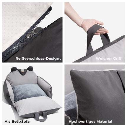 DriveComfort™ Hondenautostoelbed | Veilig, comfortabel en zonder vieze autostoelen onderweg