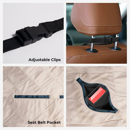DriveComfort™ Hondenautostoelbed | Veilig, comfortabel en zonder vieze autostoelen onderweg