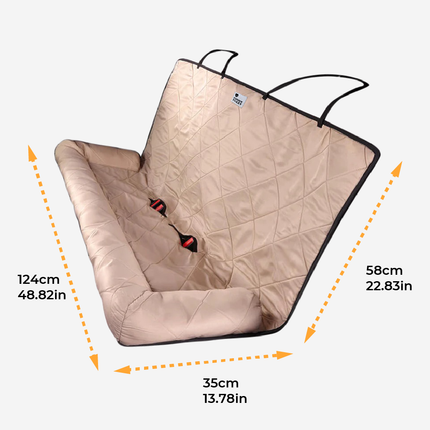 DriveComfort™ Hondenautostoelbed | Veilig, comfortabel en zonder vieze autostoelen onderweg