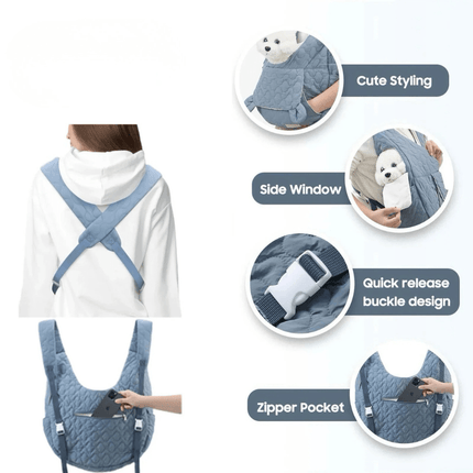 TravelTail™ Hondendraagtas | Veilig en comfortabel reizen met je huisdier