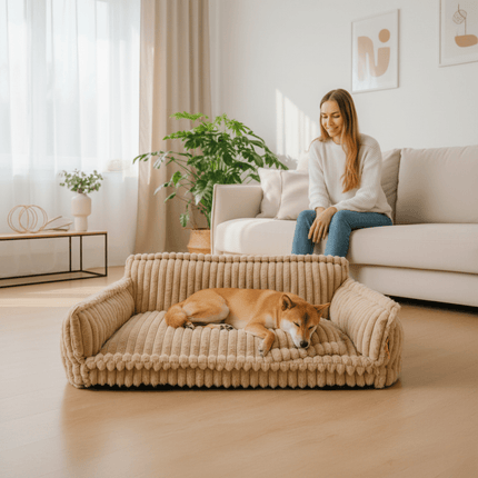 DogVia™ Hondensofa | Geef je hond ultiem slaapcomfort en ondersteuning