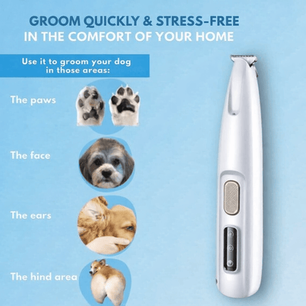 PawTrim™ Hondentrimmer | Veilig en stressvrij trimmen van gevoelige zones