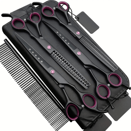 GroomPro™ Schaarset | Professionele vachtverzorging voor huisdieren