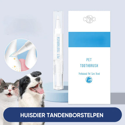 FreshPaws™ Tandenborstelpen voor Huisdieren | Frisse adem en gezonde tanden zonder gedoe