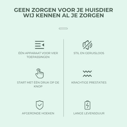 TrimMaster Pro™ Huisdierentrimmer | Complete verzorging zonder stress voor je huisdier