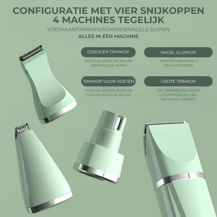TrimMaster Pro™ Huisdierentrimmer | Complete verzorging zonder stress voor je huisdier