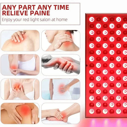 InfraGlow™ Lichttherapie Paneel | Diepe ontspanning en herstel vanuit huis