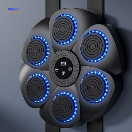 PunchPro™ Interactieve Boksmachine | Train reflexen, kracht en uithoudingsvermogen op een leuke manier